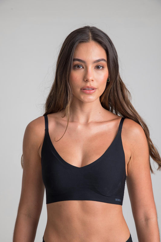 BRALETTE LYCRA NEGRO