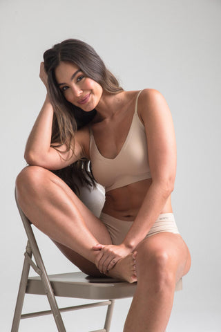 BRALETTE LYCRA TAUPE